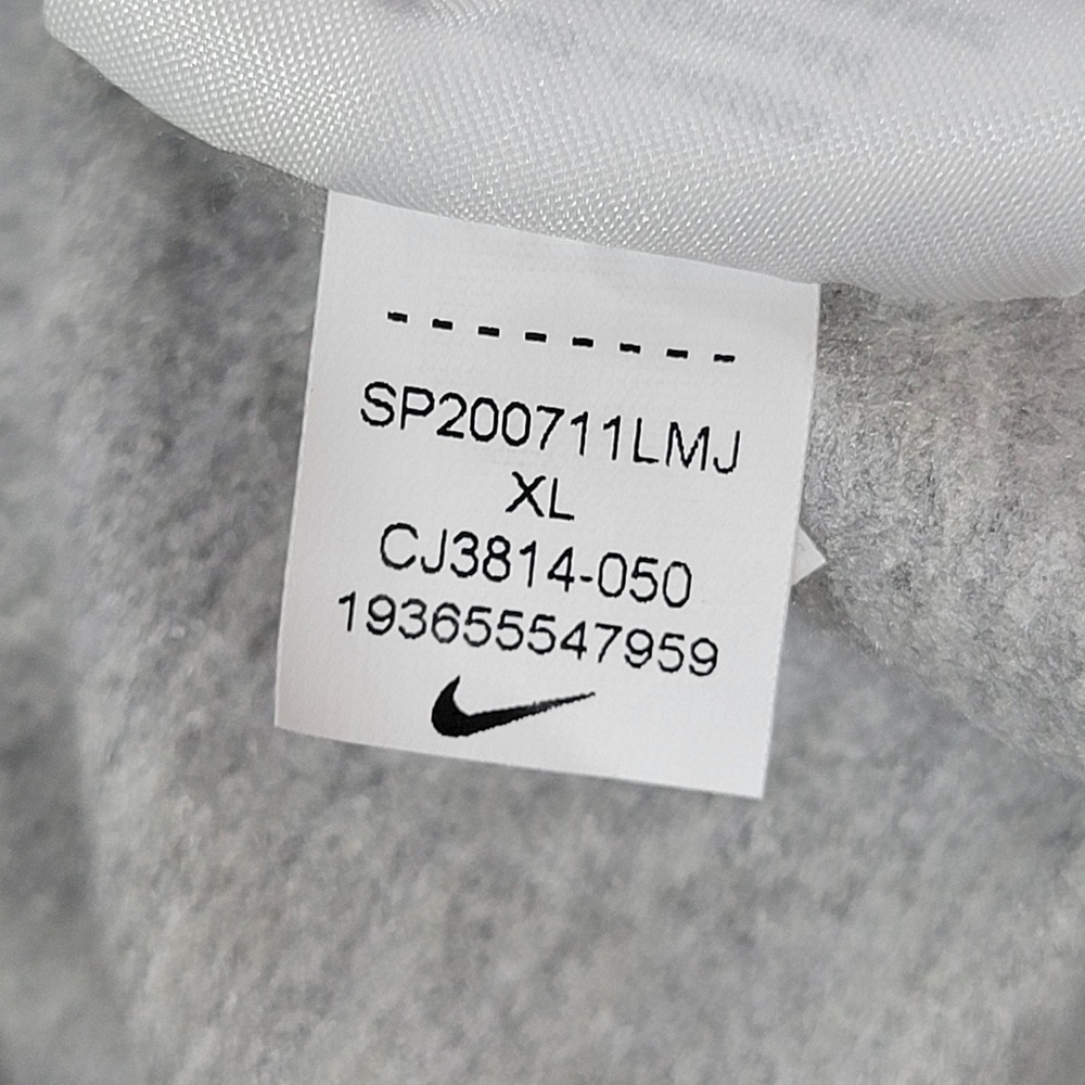 Nike Yoga Women's Dri-Fit Gray Cropped Hoodie‎ Sweatshirt Training XL - Picture 11 of 13